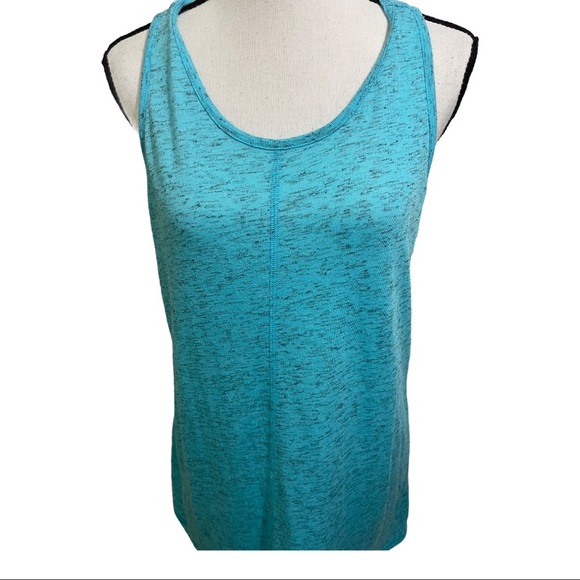 Athleta tank top racer back blue black Size X-Large - Picture 2 of 5